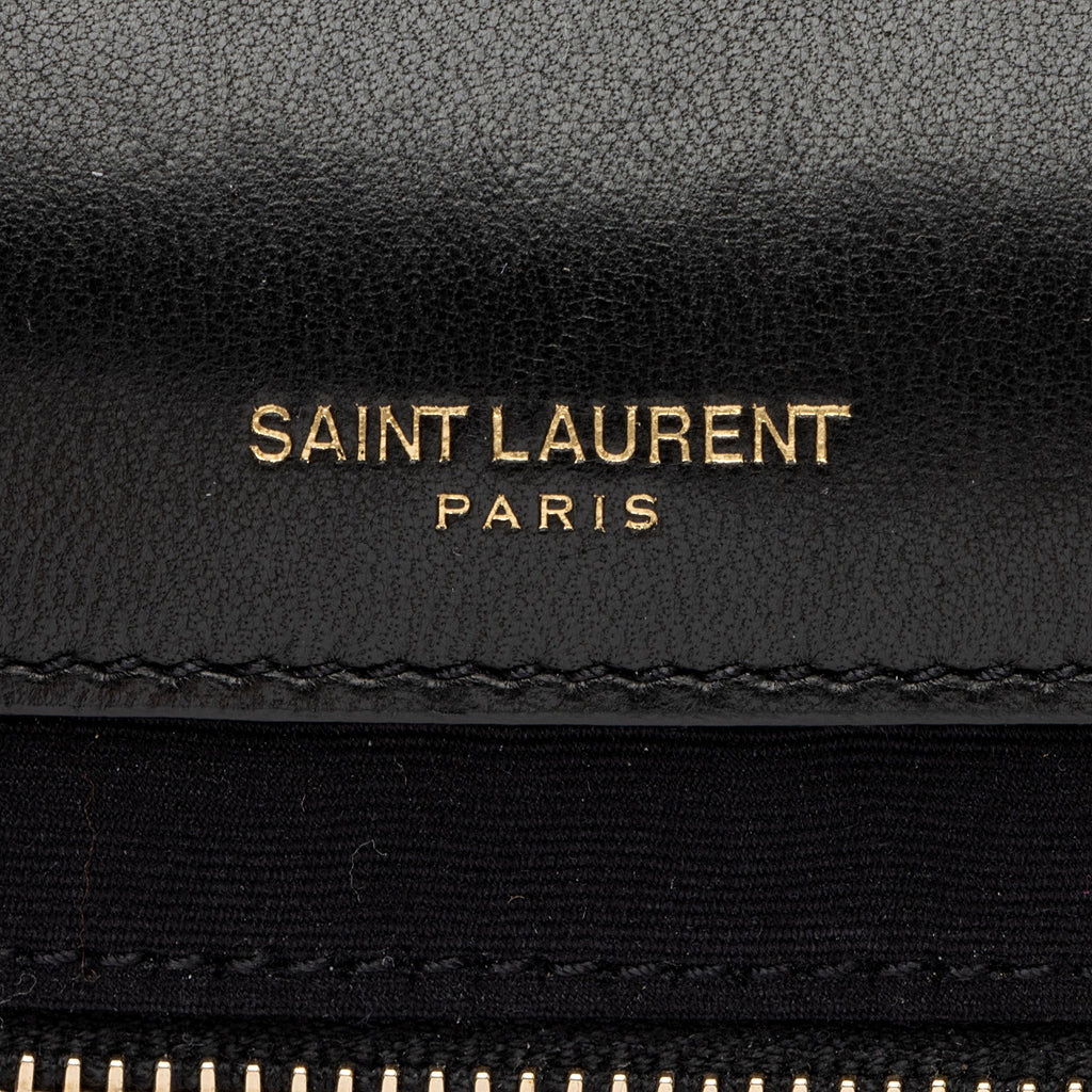 Saint Laurent Lambskin Monogram Jamie Chain Medium Shoulder Bag (SHF-amMtT9)