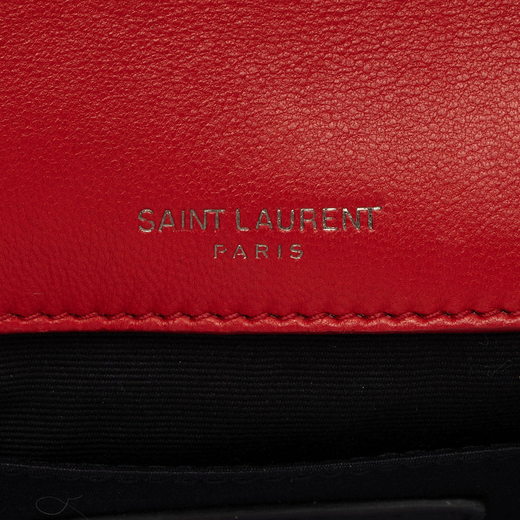 Saint Laurent Lambskin Monogram Jamie Small Shoulder Bag (SHF-PtUlbg)
