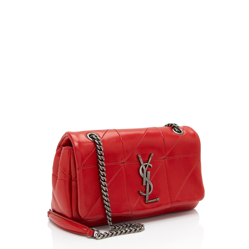 Saint Laurent Lambskin Monogram Jamie Small Shoulder Bag (SHF-PtUlbg)