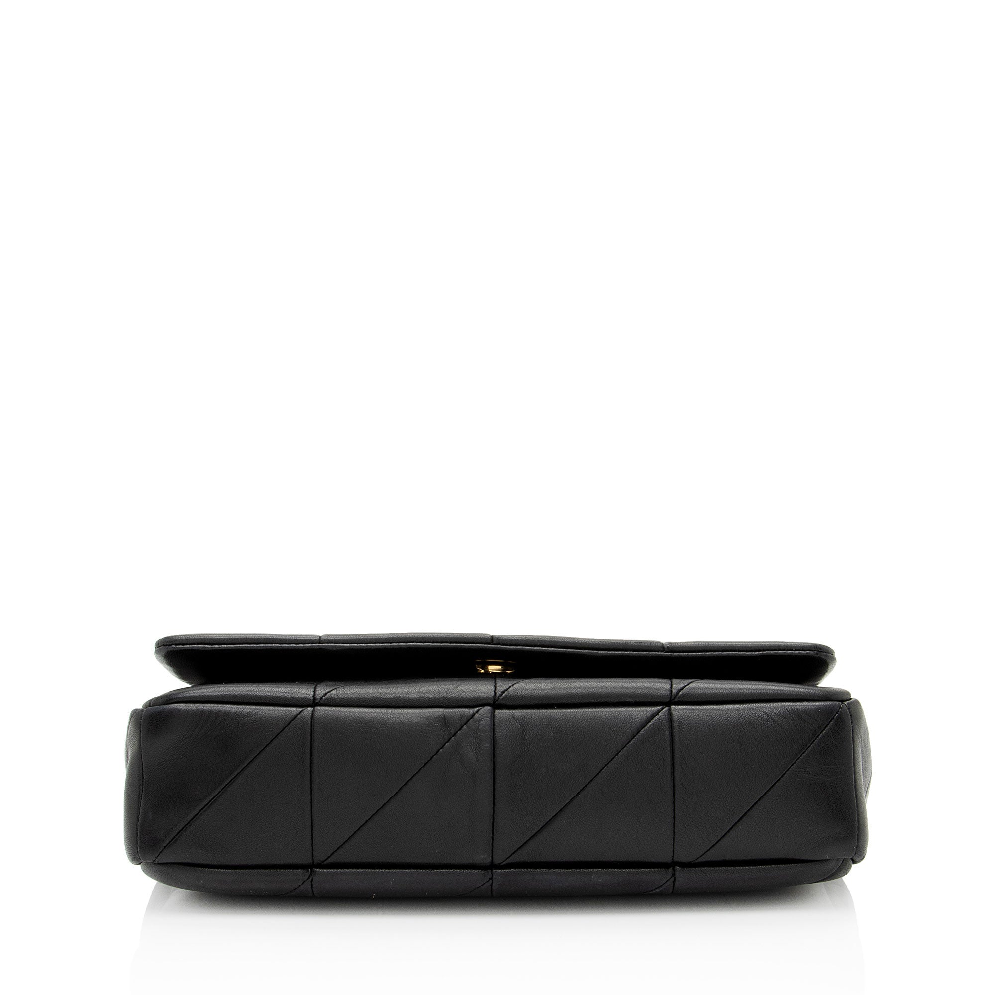 Saint Laurent Lambskin Monogram Jamie Medium Shoulder Bag