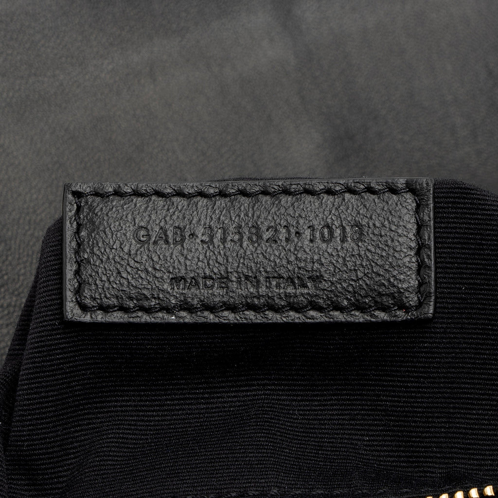Saint Laurent Lambskin Monogram Jamie Medium Shoulder Bag
