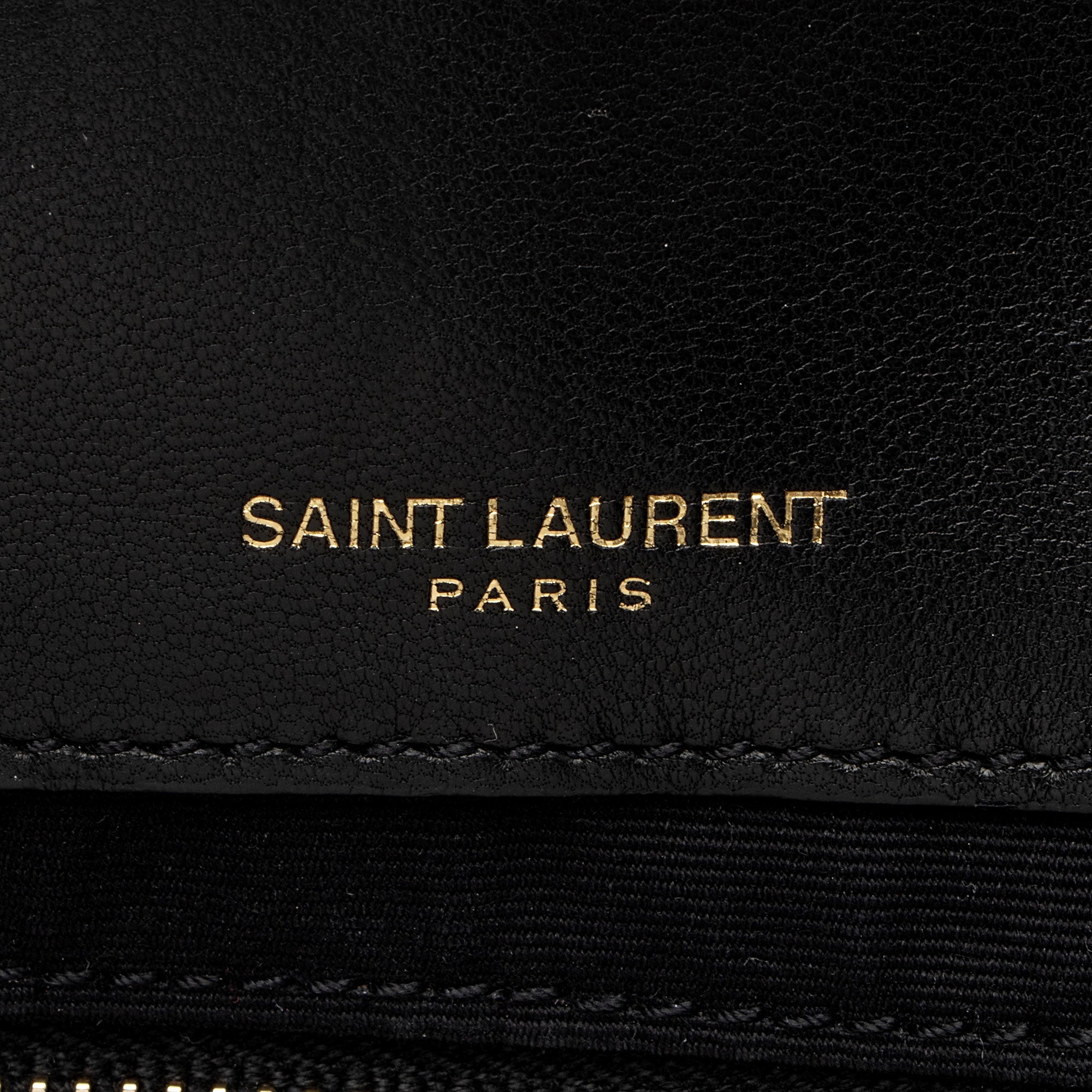 Saint Laurent Lambskin Monogram Jamie Medium Shoulder Bag