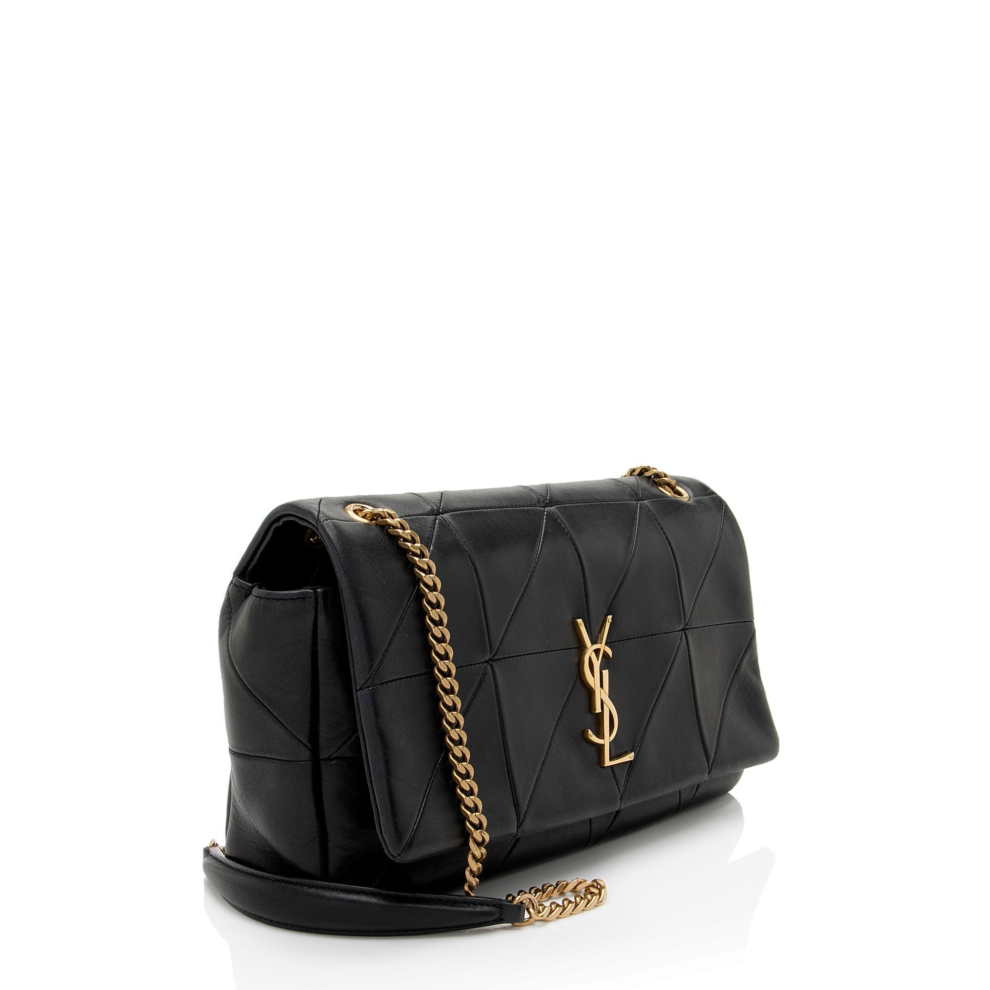 Saint Laurent Lambskin Monogram Jamie Medium Shoulder Bag
