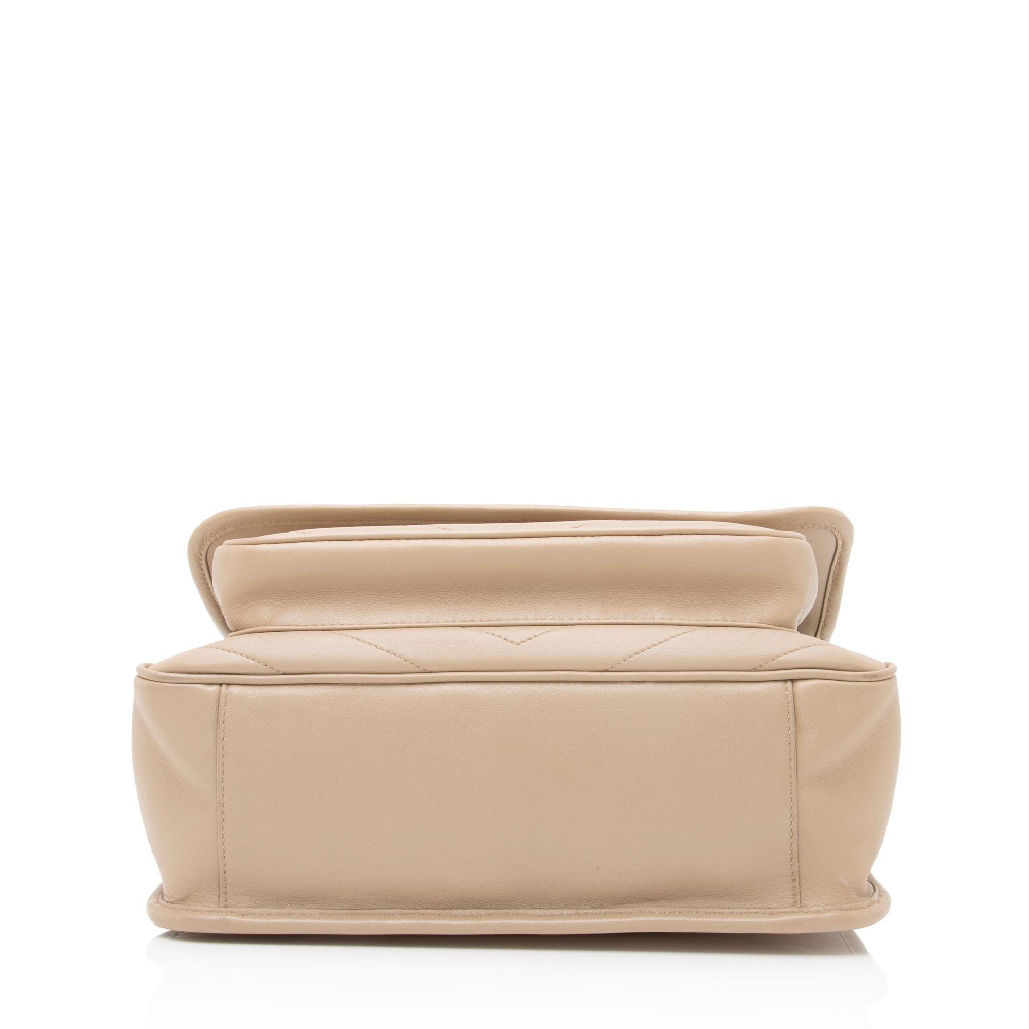 Saint Laurent Lambskin Monogram Niki Medium Shoulder Bag (SHF-23275)