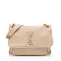 Saint Laurent Lambskin Monogram Niki Medium Shoulder Bag (SHF-23275)