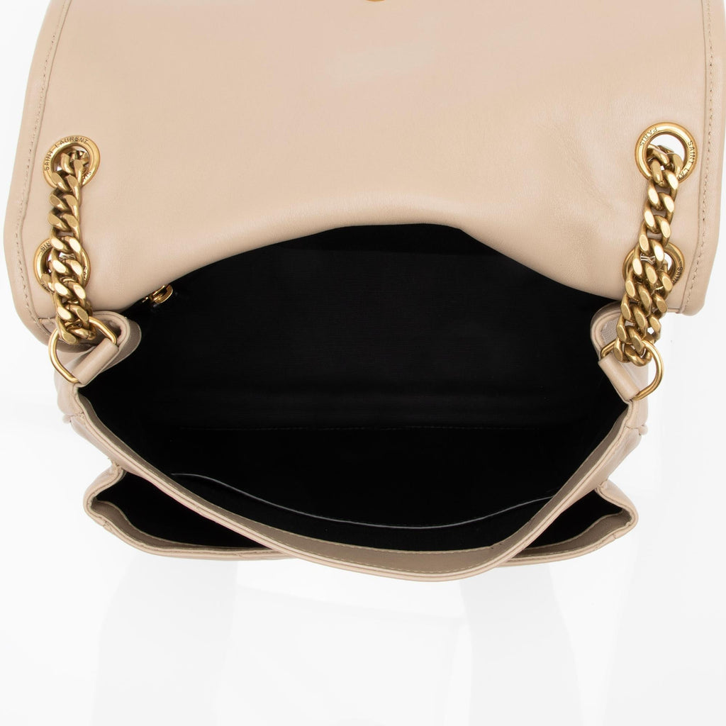 Saint Laurent Lambskin Monogram Niki Medium Shoulder Bag (SHF-23275)