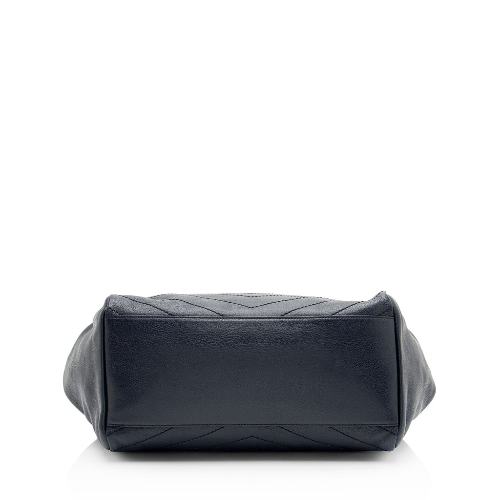 Saint Laurent Lambskin Monogram Nolita Medium Flap Bag