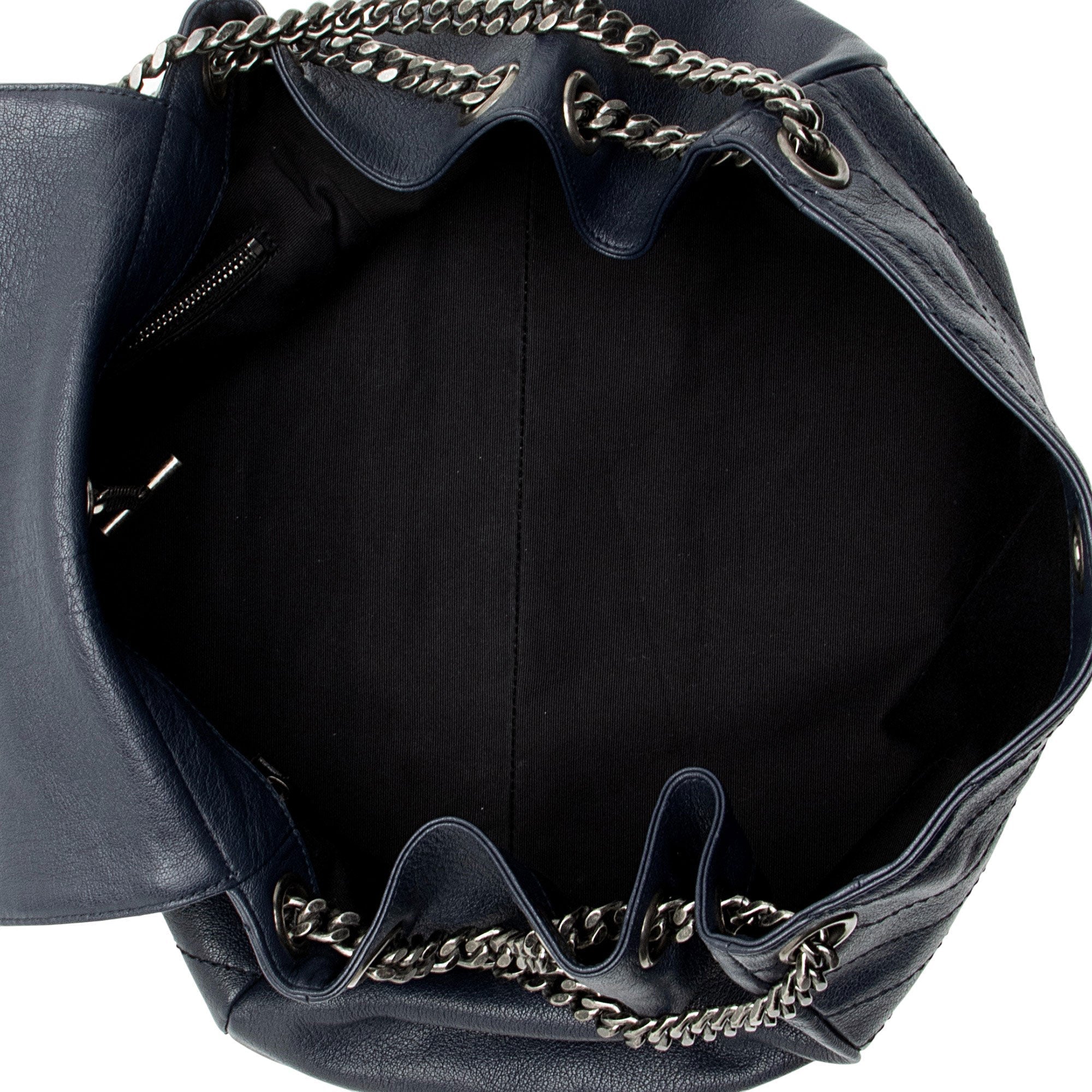 Saint Laurent Lambskin Monogram Nolita Medium Flap Bag