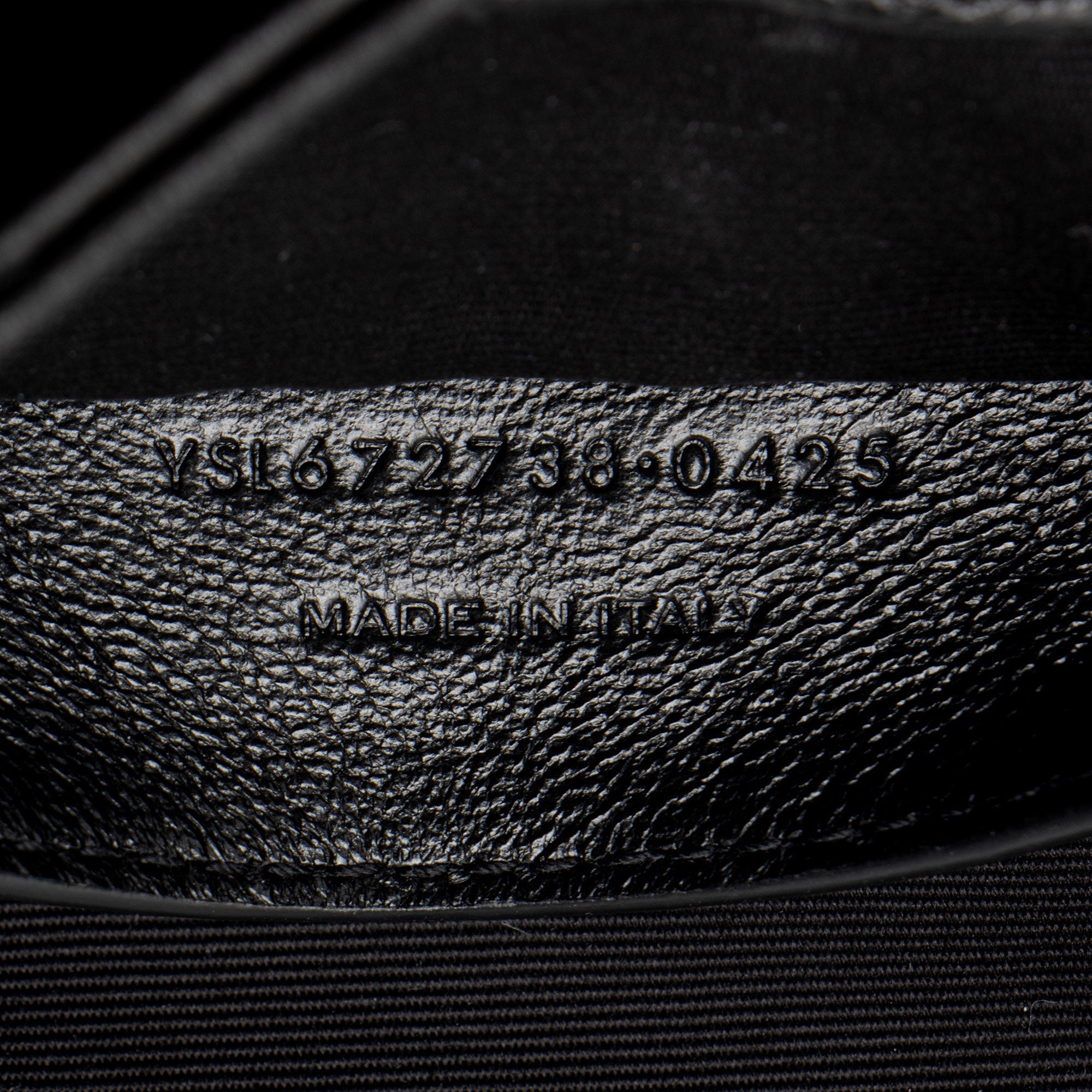 Saint Laurent Lambskin Monogram Nolita Mini Flap Bag