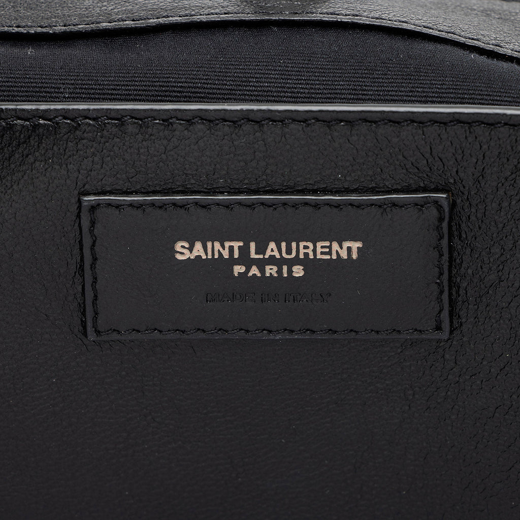 Saint Laurent Lambskin Monogram Nolita Small Flap Bag (SHF-f0gUjx)