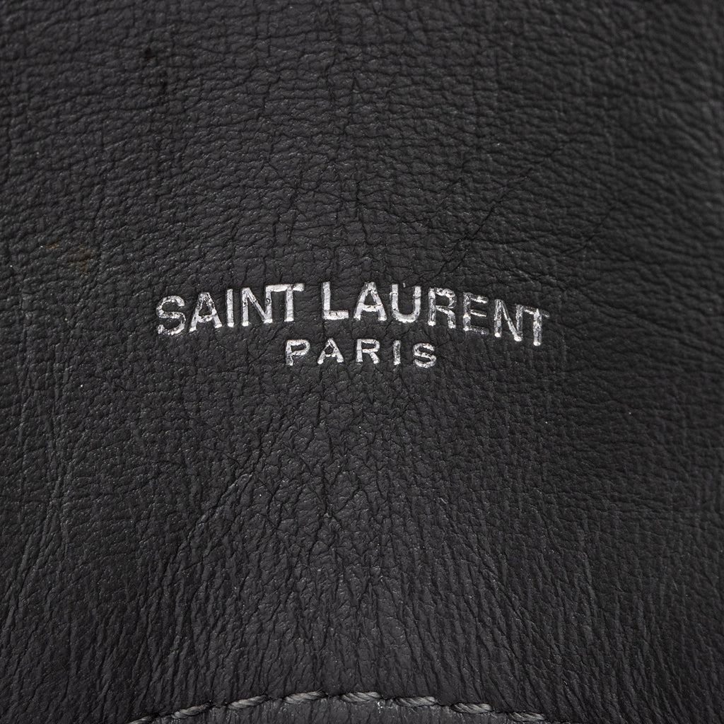 Saint Laurent Lambskin Monogram Puffer LouLou Medium Shoulder Bag (SHF-RIYiYF)