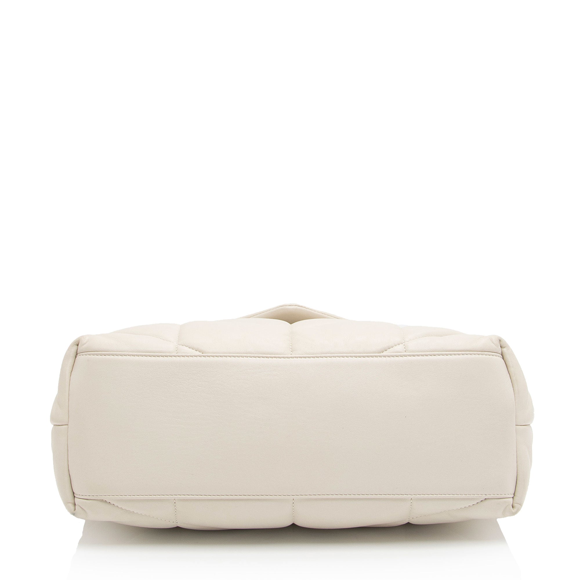 Saint Laurent Lambskin Monogram Puffer LouLou Medium Shoulder Bag (SHF-ONfMik)
