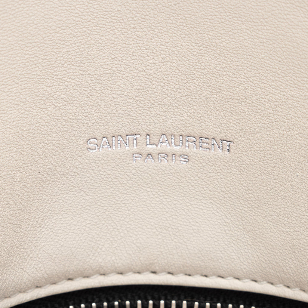 Saint Laurent Lambskin Monogram Puffer LouLou Medium Shoulder Bag (SHF-ONfMik)