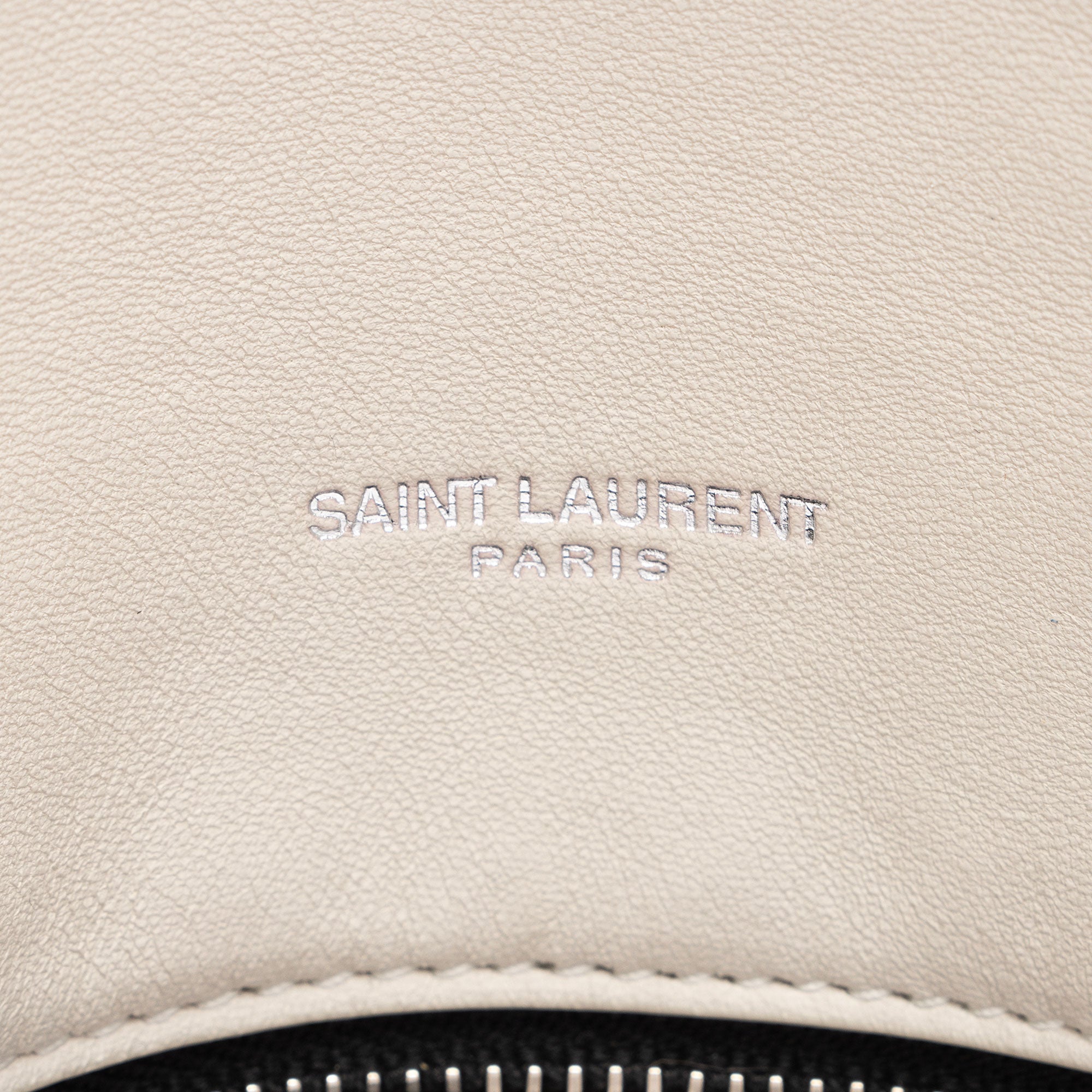 Saint Laurent Lambskin Monogram Puffer LouLou Medium Shoulder Bag (SHF-ONfMik)