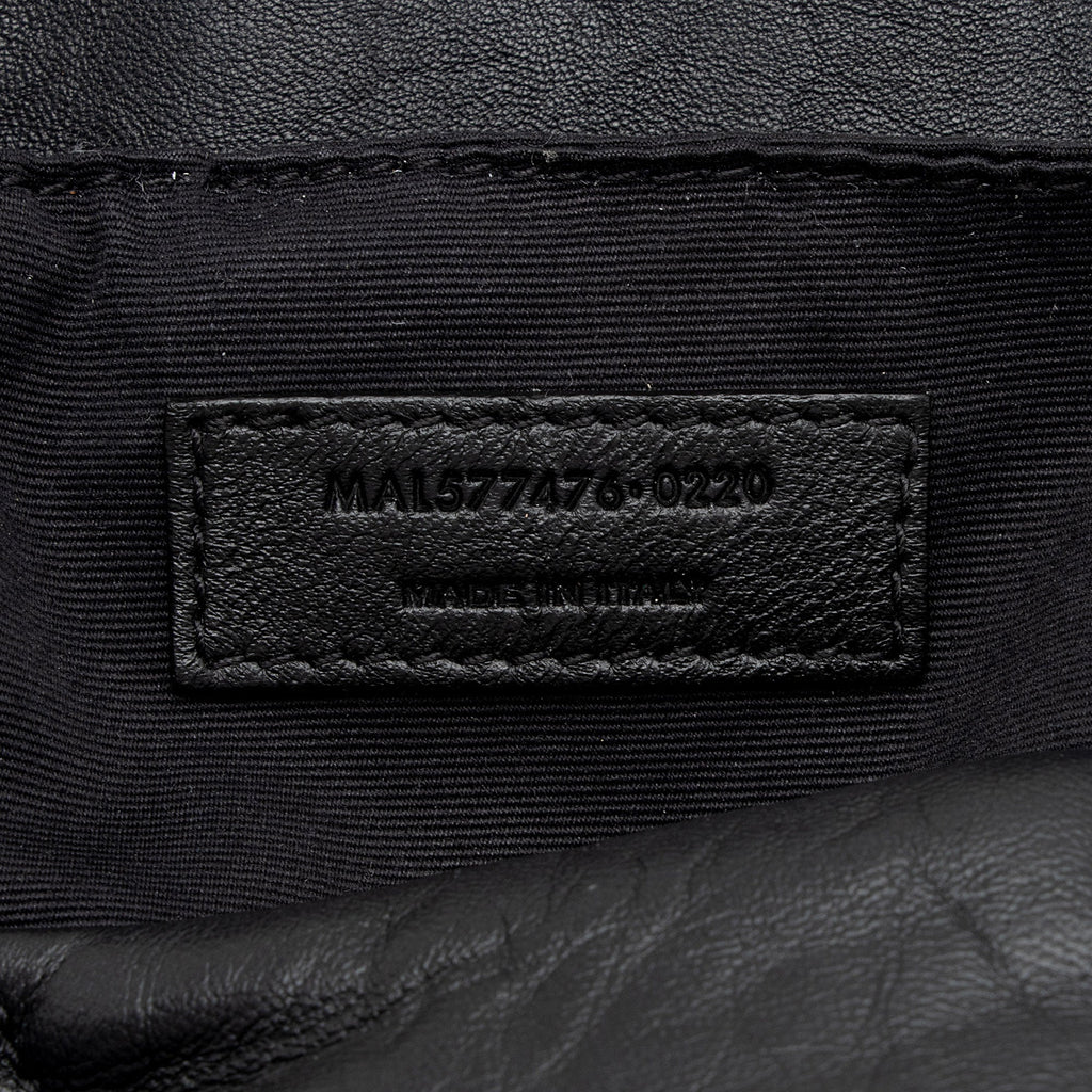 Saint Laurent Lambskin Monogram Puffer LouLou Medium Shoulder Bag (SHF-ArUzt2)