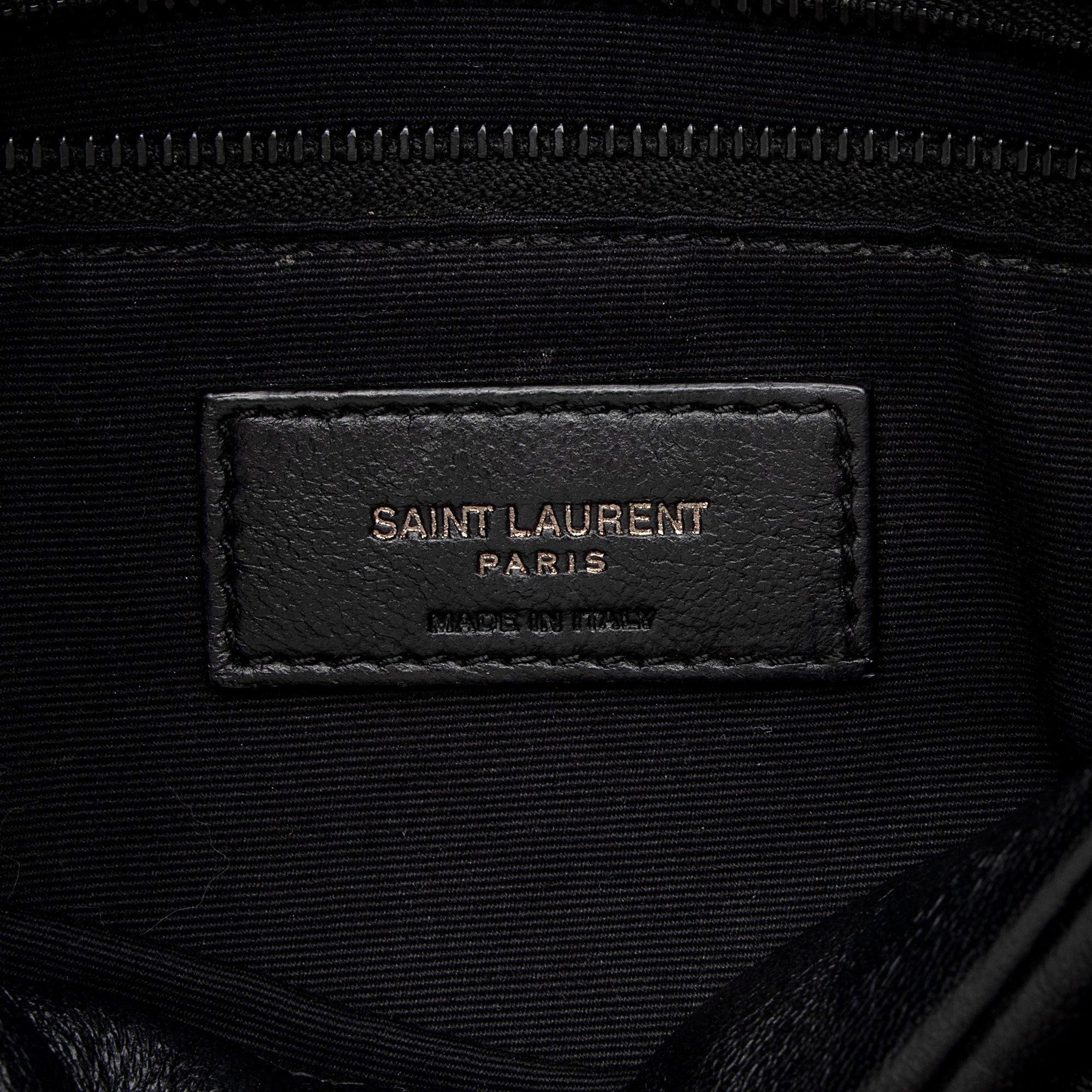 Saint Laurent Lambskin Monogram Puffer LouLou Medium Shoulder Bag (SHF-ArUzt2)