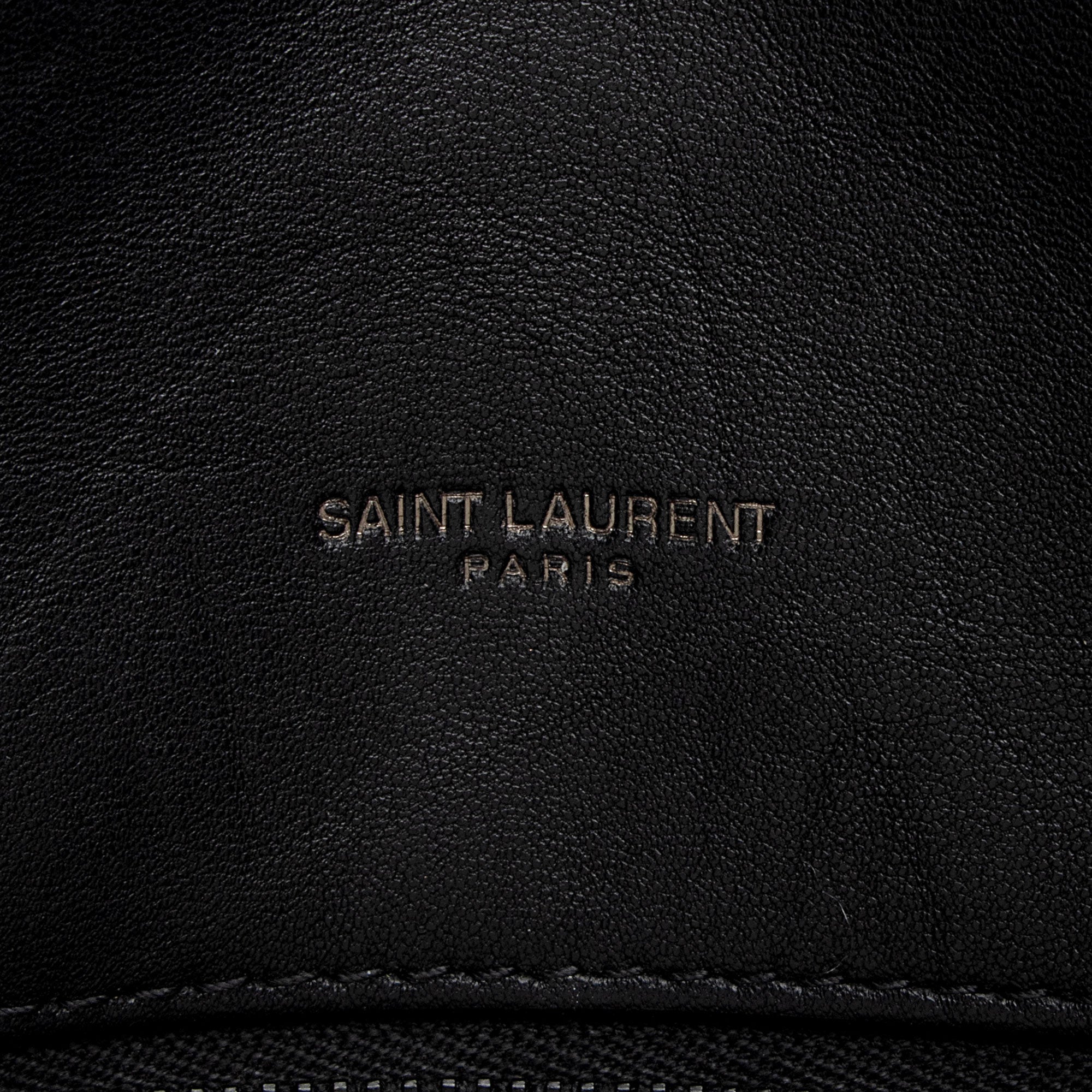 Saint Laurent Lambskin Monogram Puffer LouLou Medium Shoulder Bag (SHF-ArUzt2)