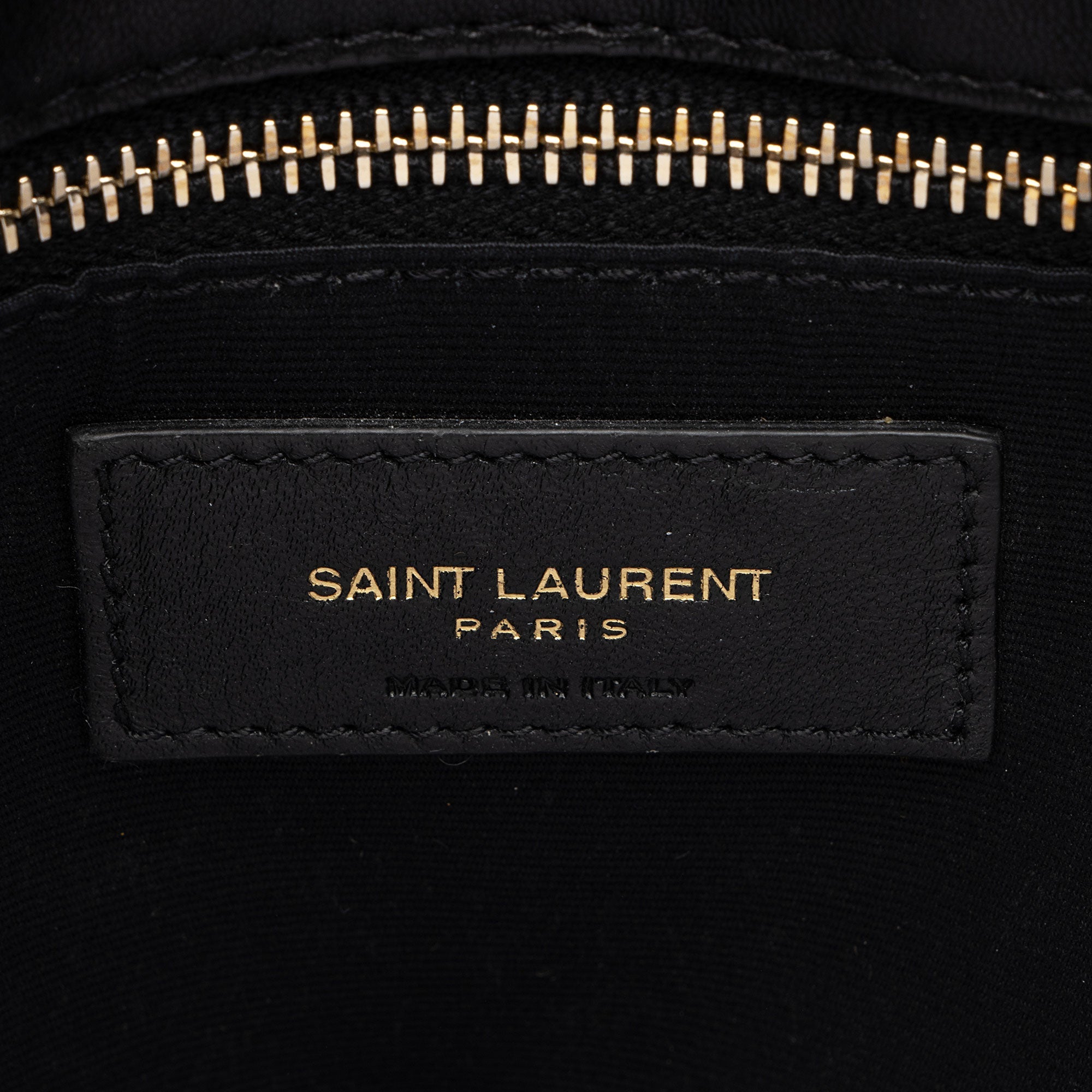 Saint Laurent Lambskin Monogram Puffer LouLou Medium Shoulder Bag (SHF-A0xwhw)