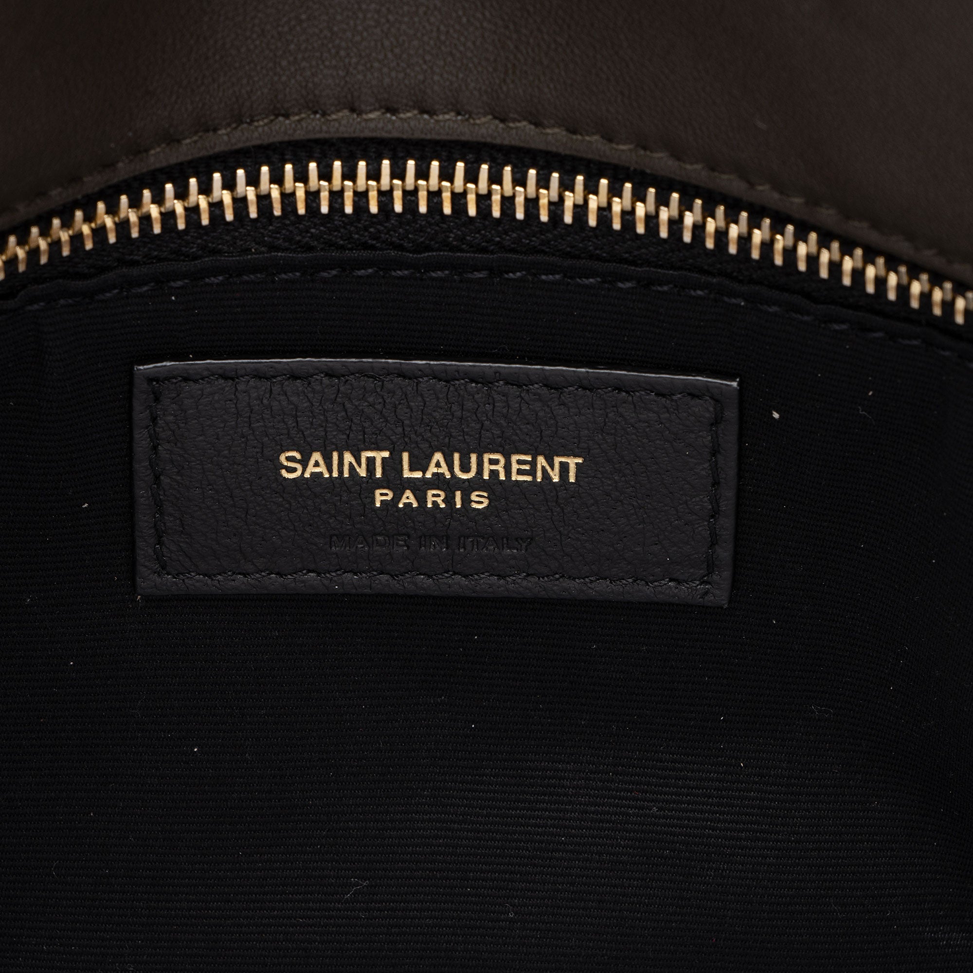 Saint Laurent Lambskin Monogram Puffer LouLou Medium Shoulder Bag (SHF-sxPbmV)