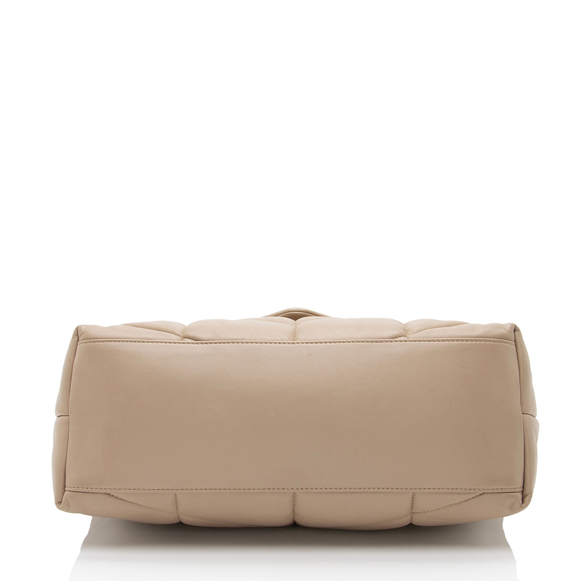 Saint Laurent Lambskin Monogram Puffer LouLou Medium Shoulder Bag