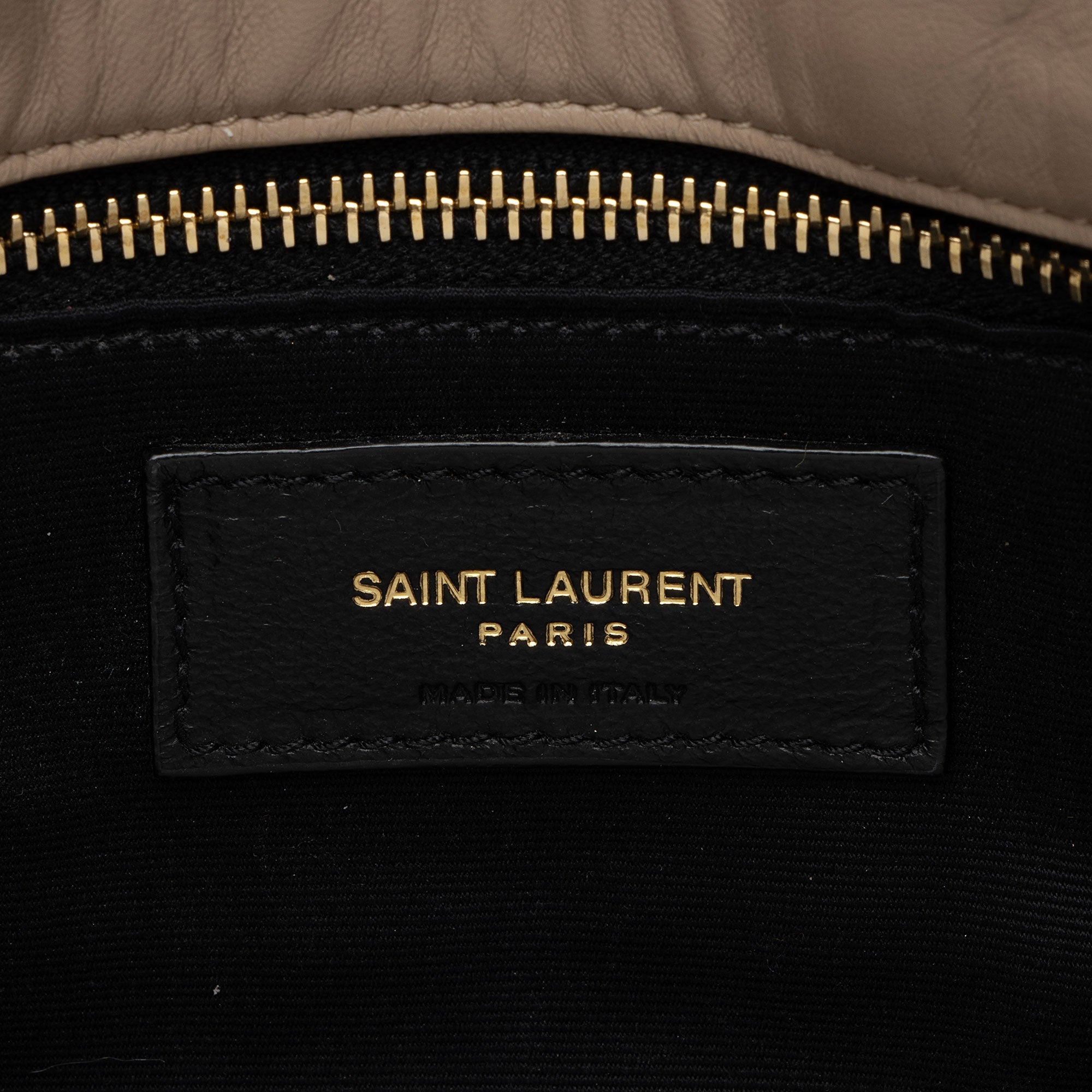 Saint Laurent Lambskin Monogram Puffer LouLou Medium Shoulder Bag