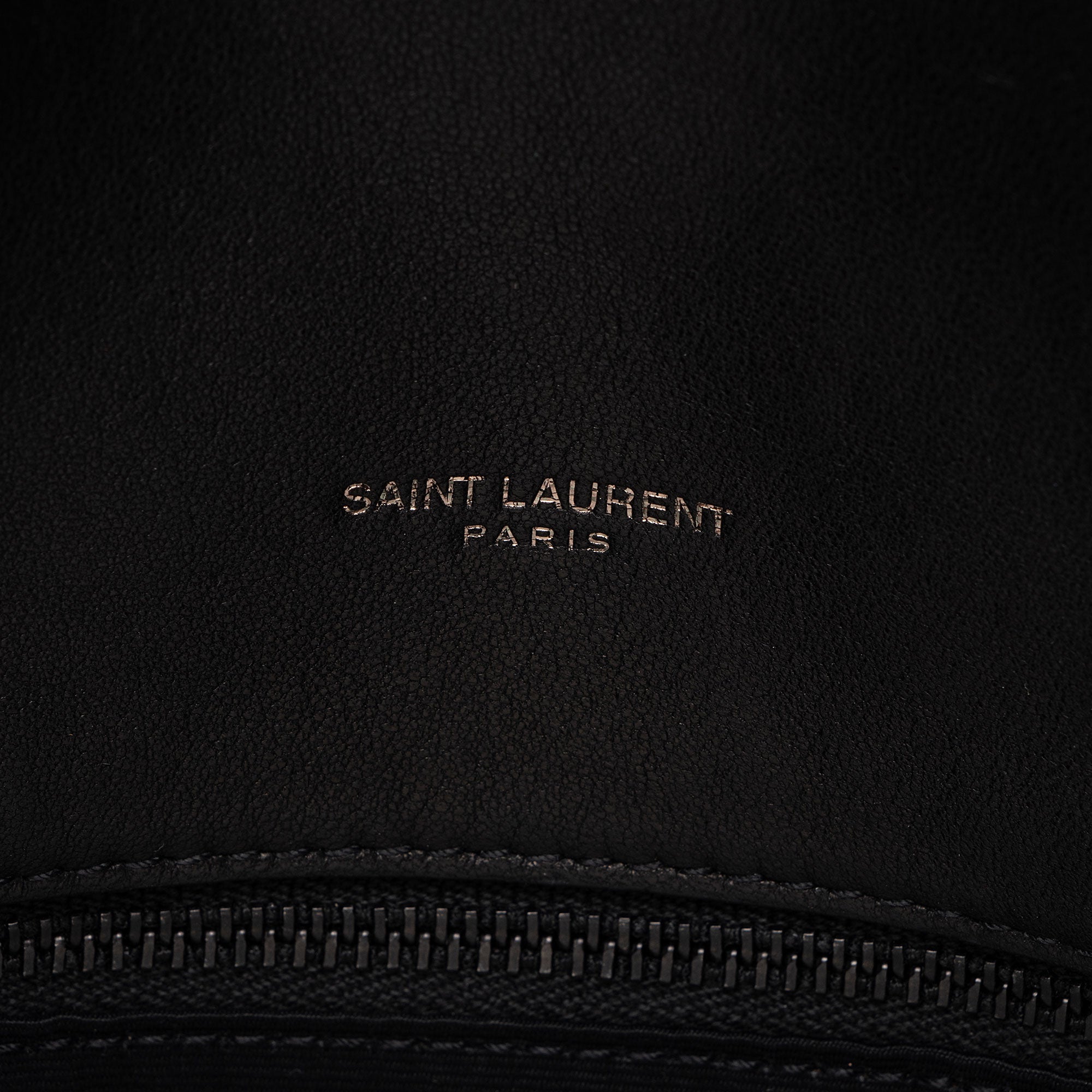Saint Laurent Lambskin Monogram Puffer LouLou Medium Shoulder Bag