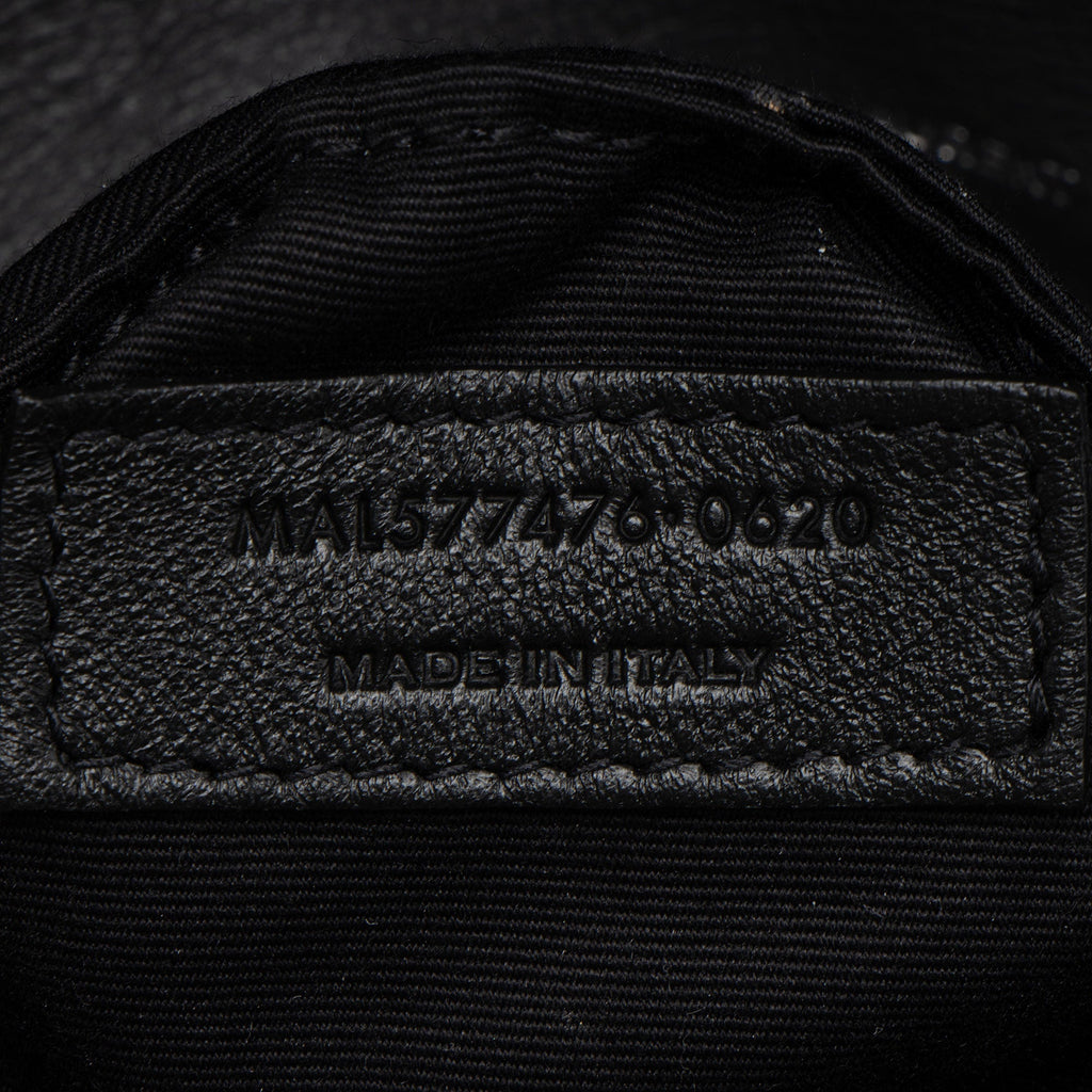 Saint Laurent Lambskin Monogram Puffer LouLou Small Shoulder Bag (SHF-pKyOVs)