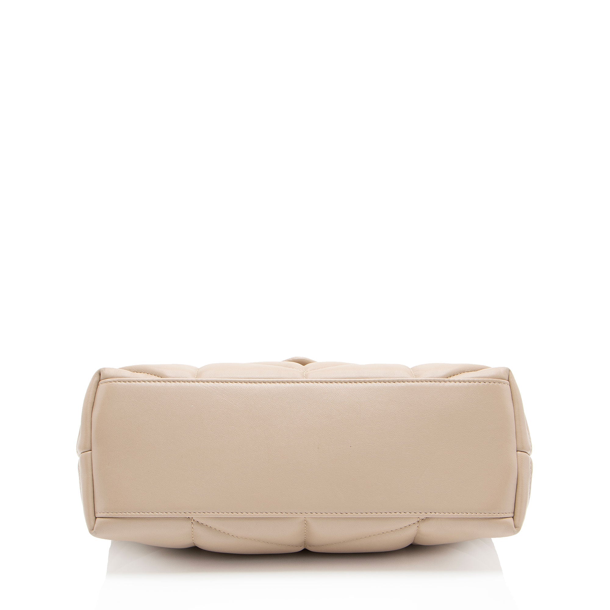 Saint Laurent Lambskin Monogram Puffer LouLou Small Shoulder Bag
