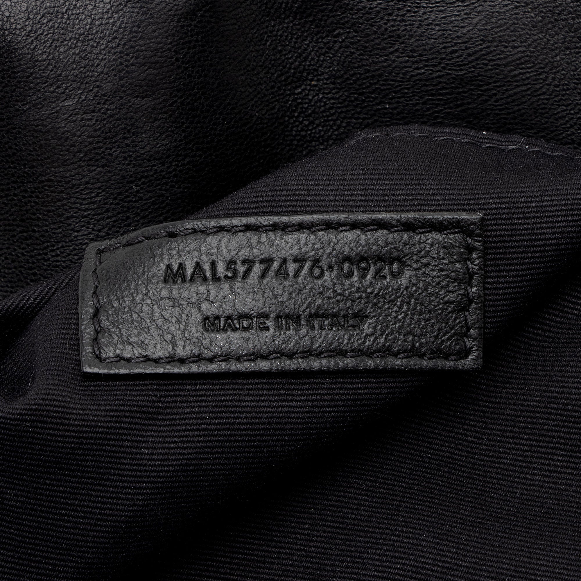 Saint Laurent Lambskin Monogram Puffer LouLou Small Shoulder Bag