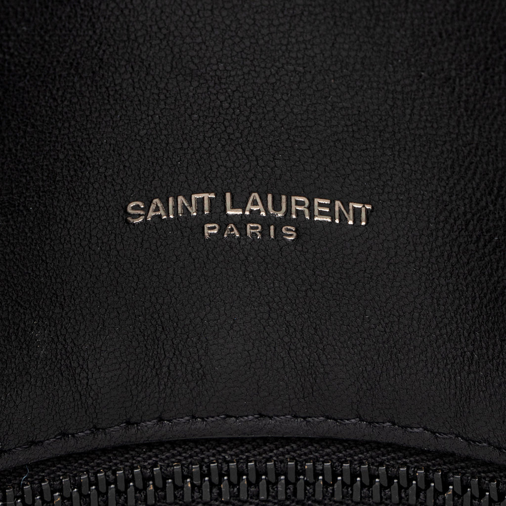 Saint Laurent Lambskin Monogram Puffer LouLou Small Shoulder Bag