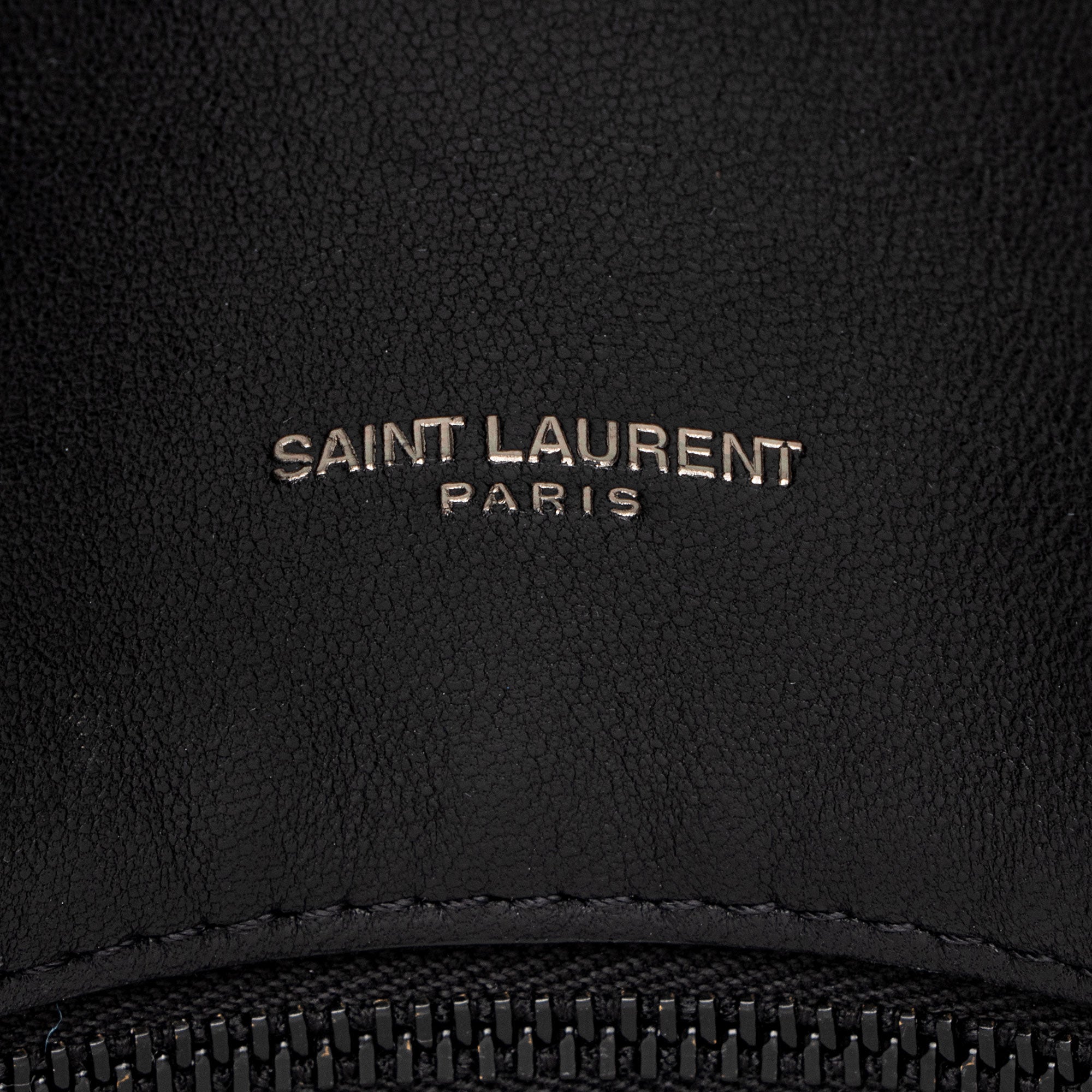 Saint Laurent Lambskin Monogram Puffer LouLou Small Shoulder Bag