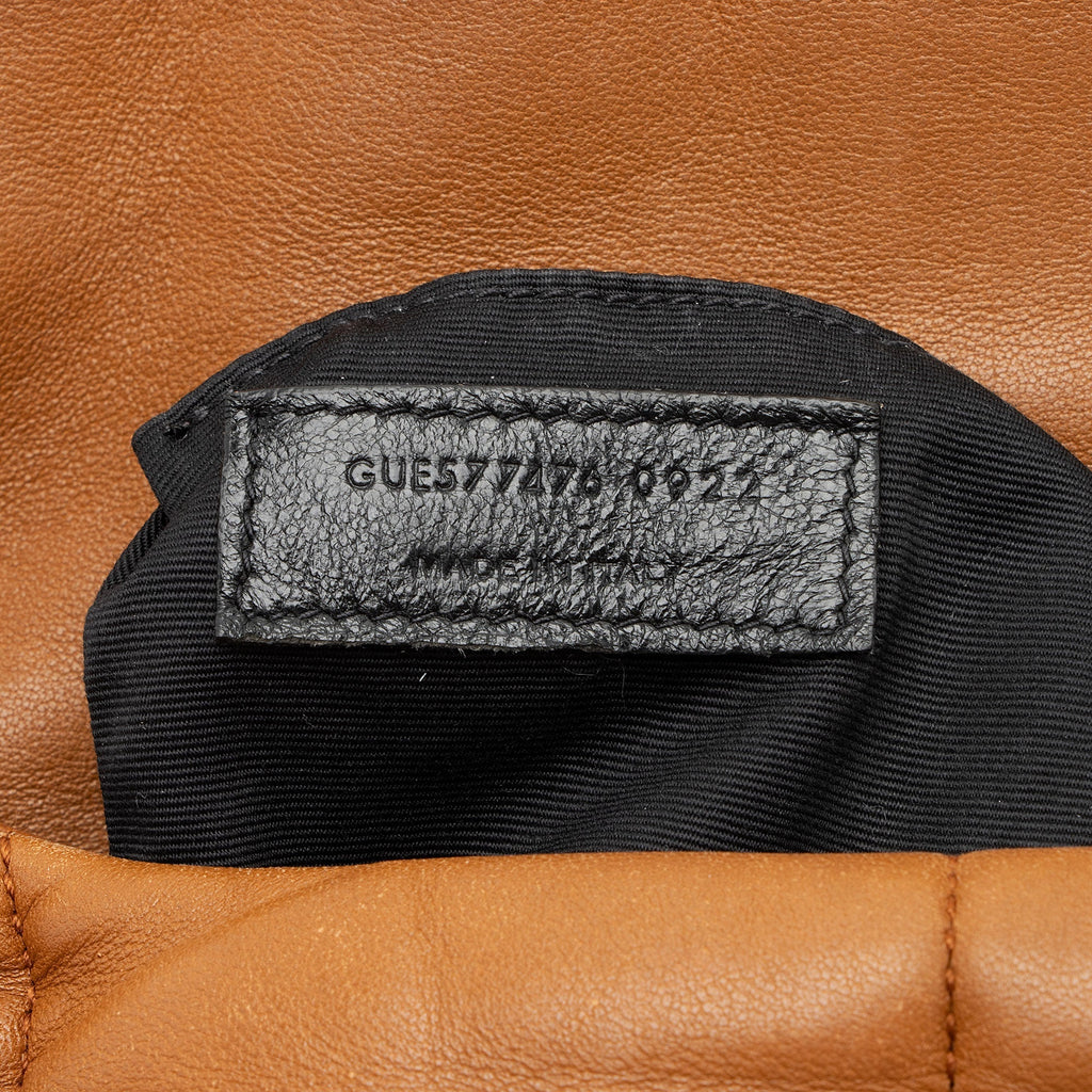 Saint Laurent Lambskin Monogram Puffer LouLou Small Shoulder Bag