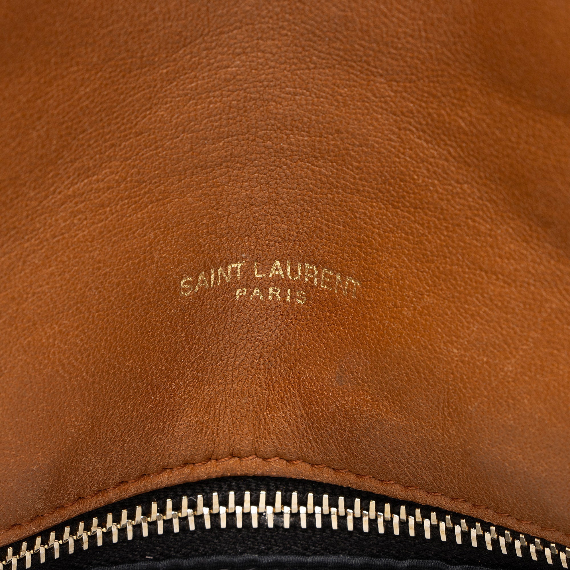 Saint Laurent Lambskin Monogram Puffer LouLou Small Shoulder Bag