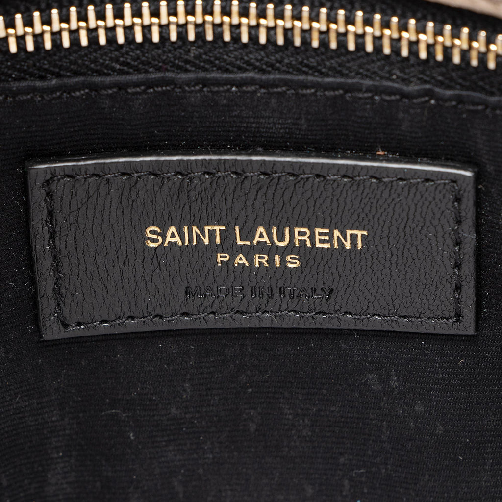 Saint Laurent Lambskin Monogram Puffer LouLou Toy Shoulder Bag