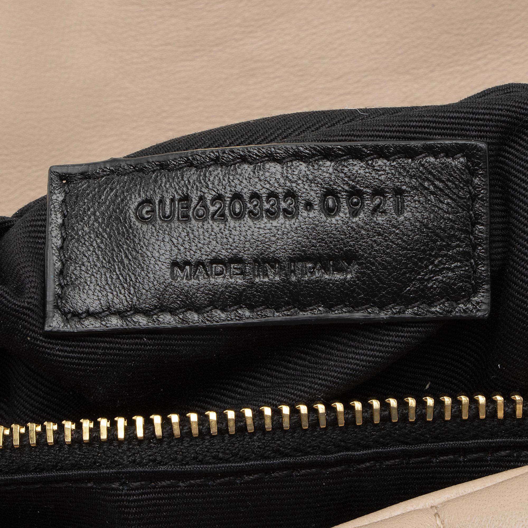 Saint Laurent Lambskin Monogram Puffer LouLou Toy Shoulder Bag (SHF-ijFzie)