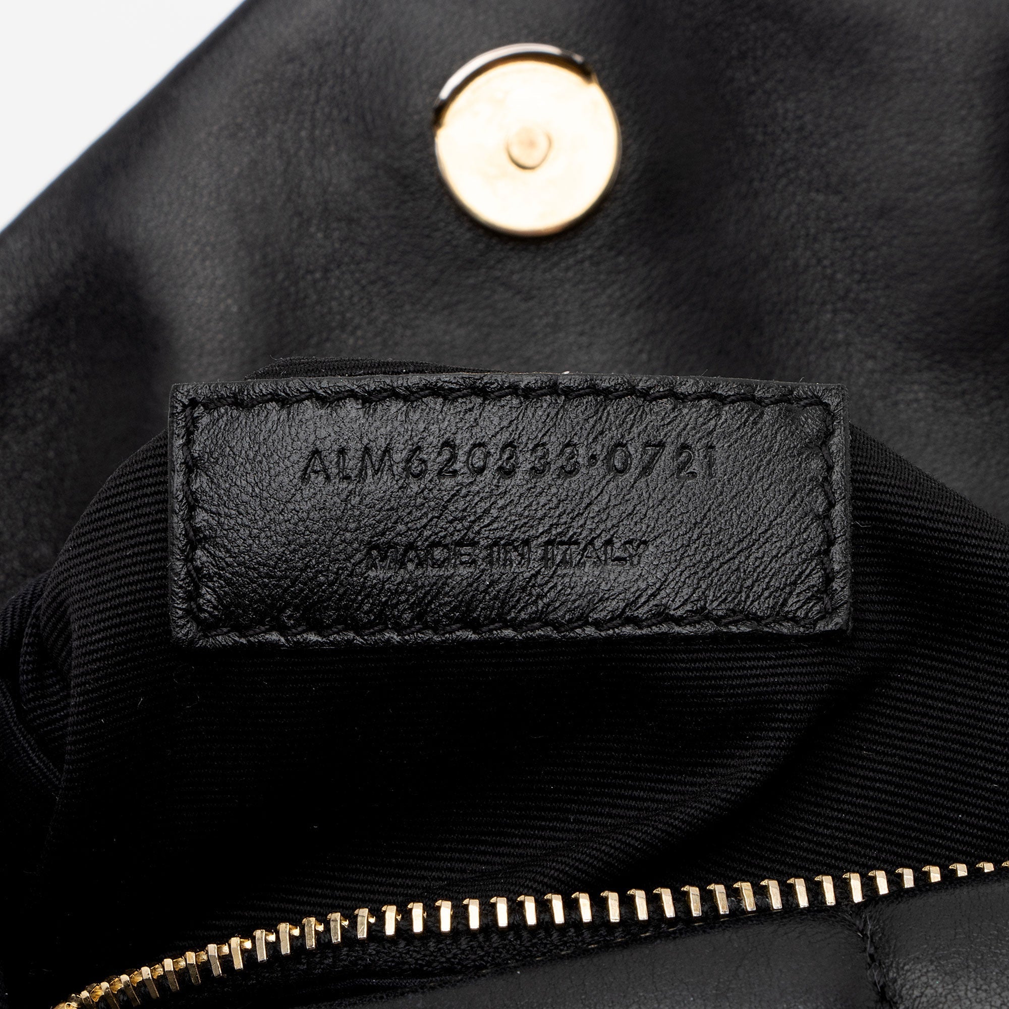 Saint Laurent Lambskin Monogram Puffer LouLou Toy Shoulder Bag