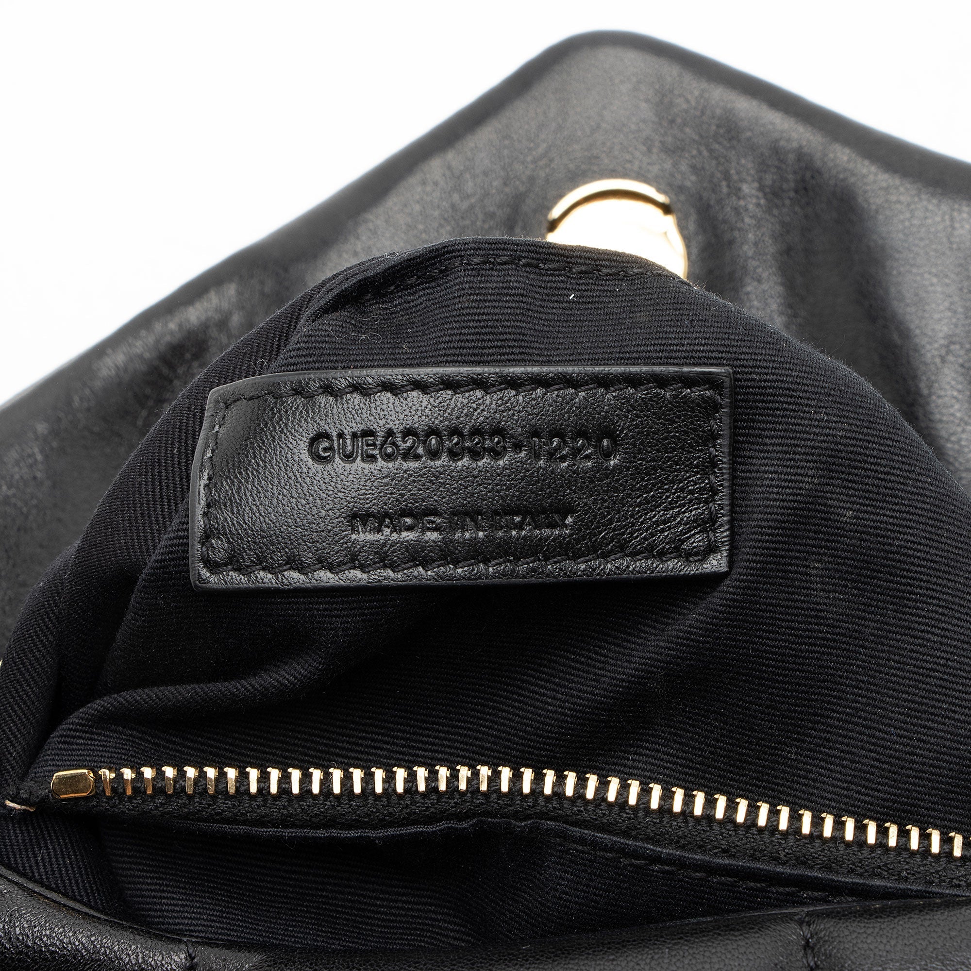 Saint Laurent Lambskin Monogram Puffer LouLou Toy Shoulder Bag