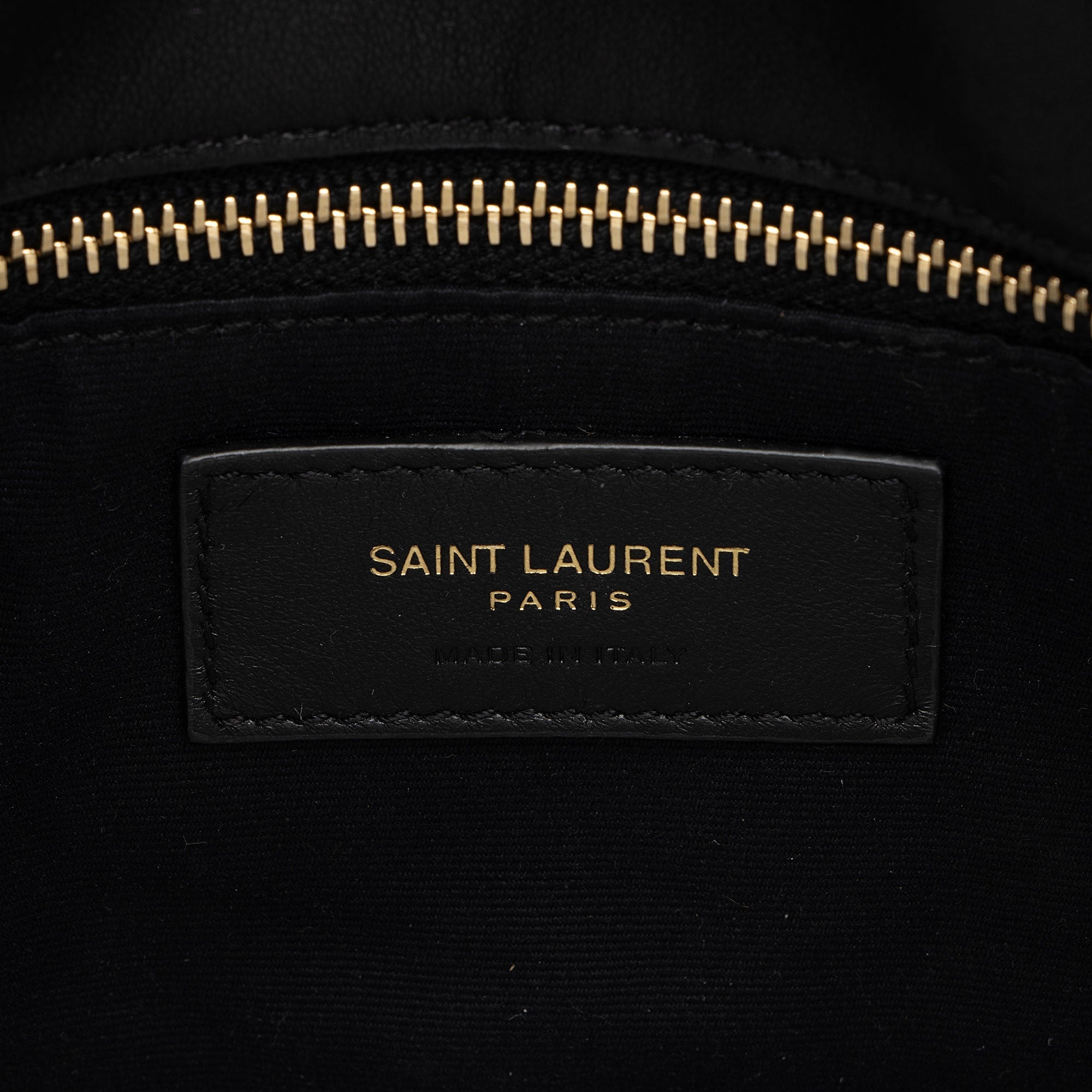 Saint Laurent Lambskin Monogram Puffer LouLou Toy Shoulder Bag