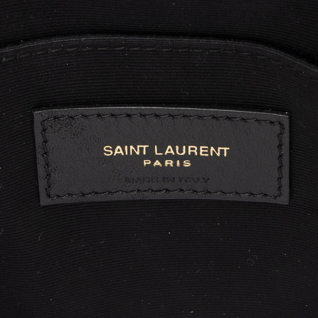 Saint Laurent Lambskin Monogram Sade Pouch (SHF-2kkXSR)