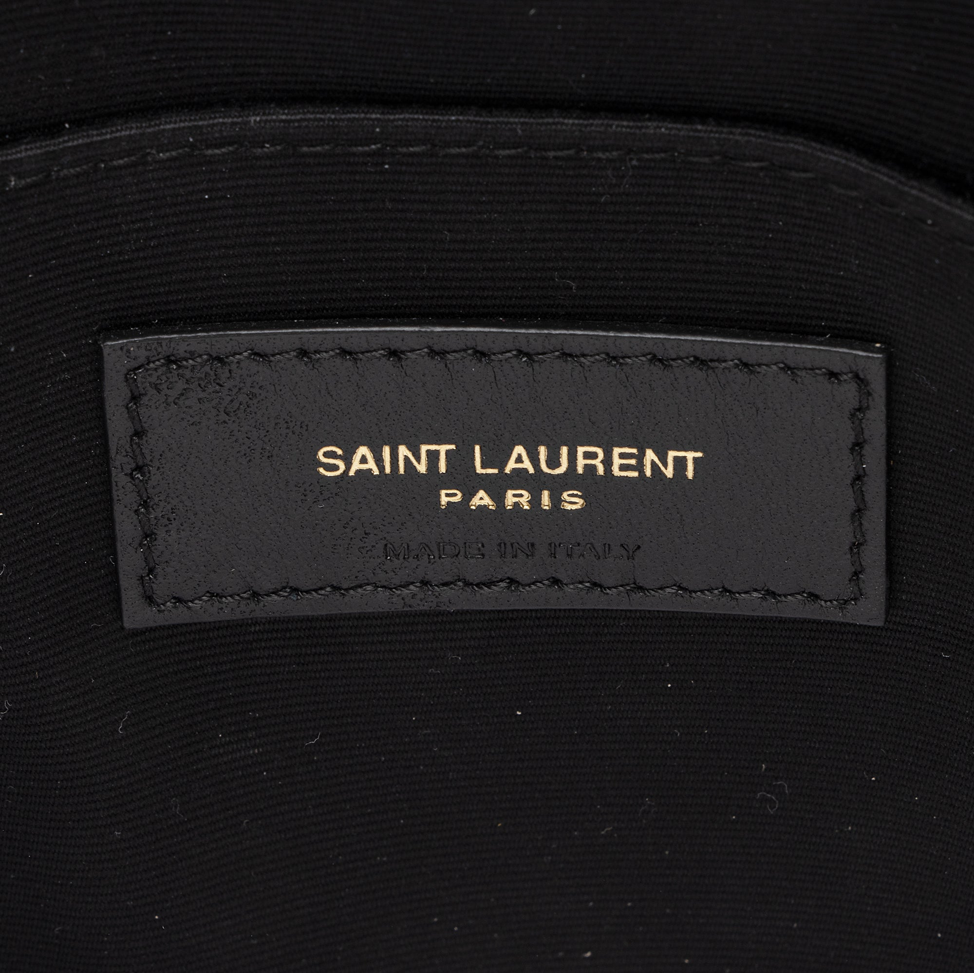 Saint Laurent Lambskin Monogram Sade Pouch (SHF-2kkXSR)