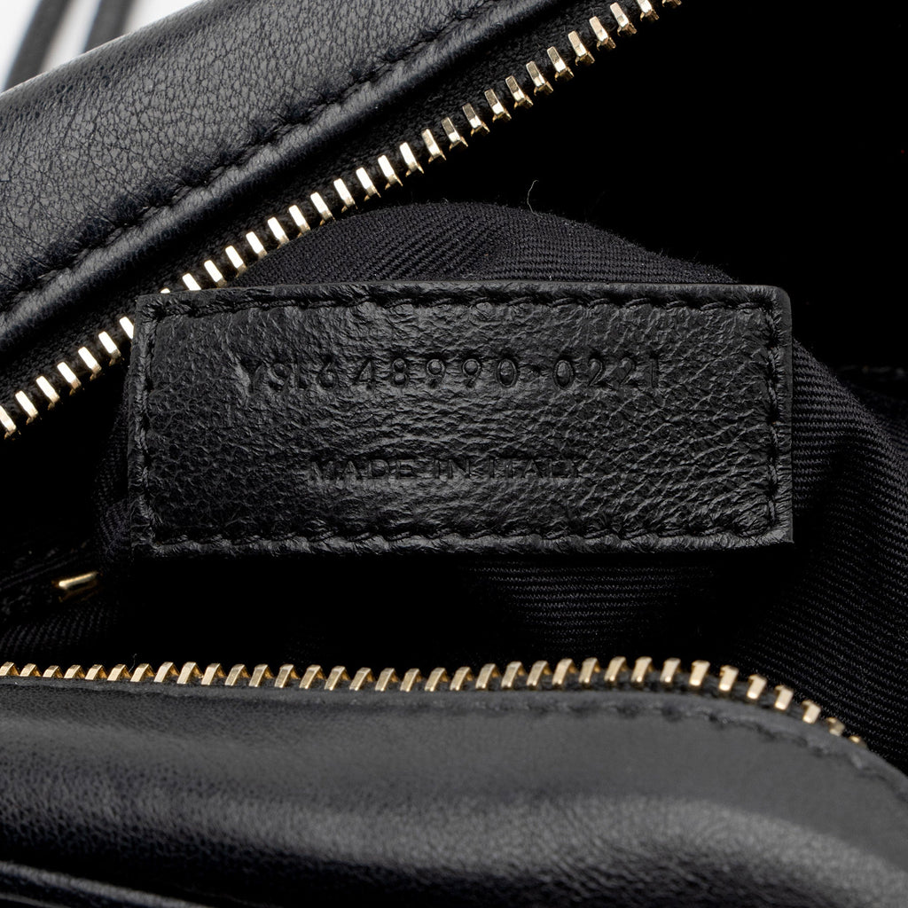 Saint Laurent Lambskin Monogram Victoire Camera Bag (SHF-0P9i8L)