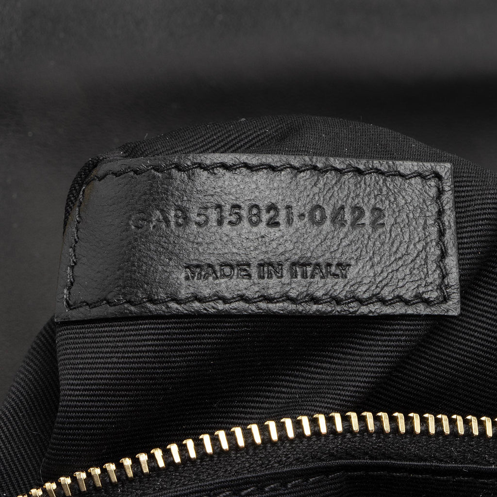 Saint Laurent Lambskin Suede Monogram Jamie Chain Medium Shoulder Bag (SHF-YBudYx)