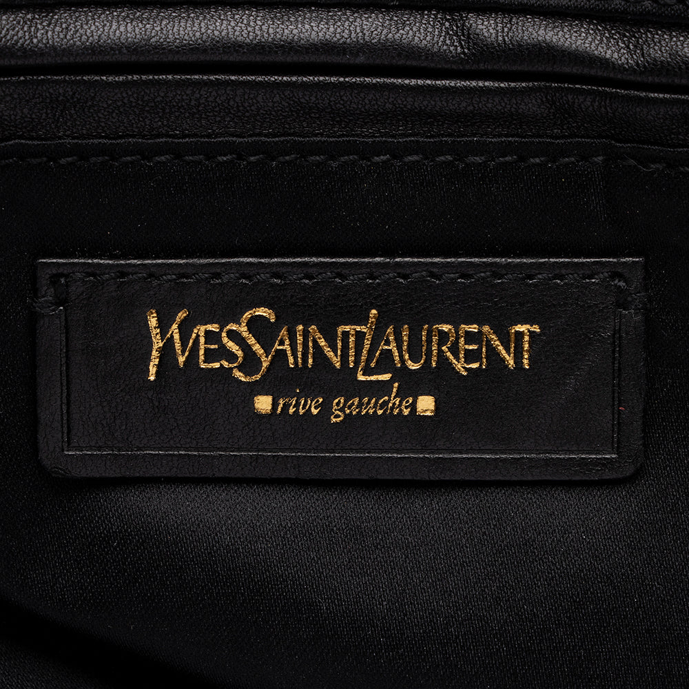 Saint Laurent Leather Downtown Small Tote - FINAL SALE (SHF-13914)