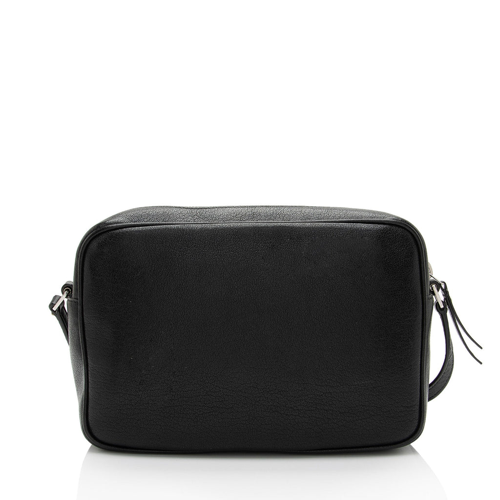 Saint Laurent Leather Monogram Lou Camera Bag (SHF-whAoB5)