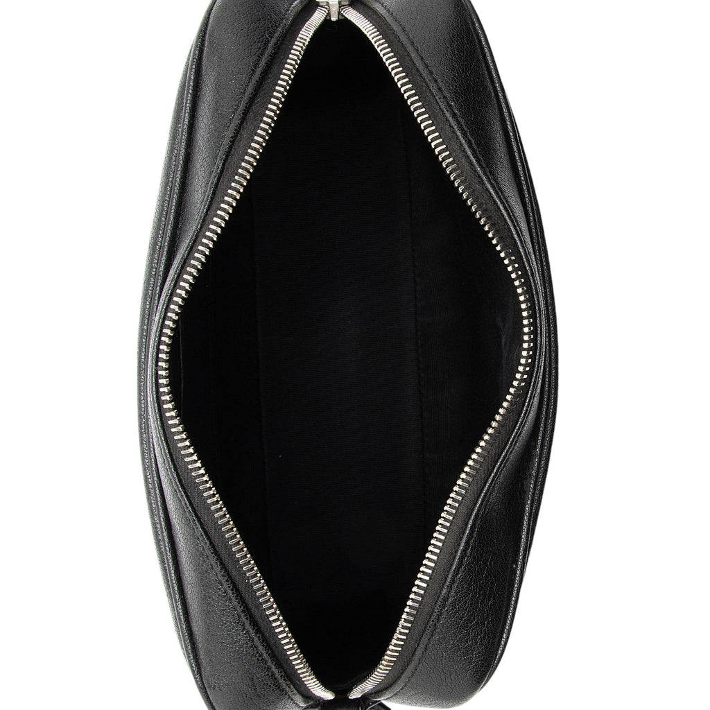 Saint Laurent Leather Monogram Lou Camera Bag (SHF-whAoB5)