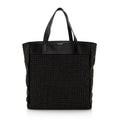 Saint Laurent Leather Studded N/S Shopper Tote (SHF-21777)