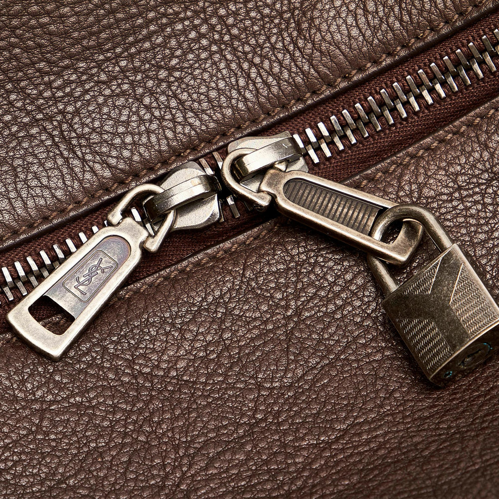 Saint Laurent Leather Tote Bag (SHG-30195)