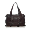 Saint Laurent Leather Tote Bag (SHG-30195)