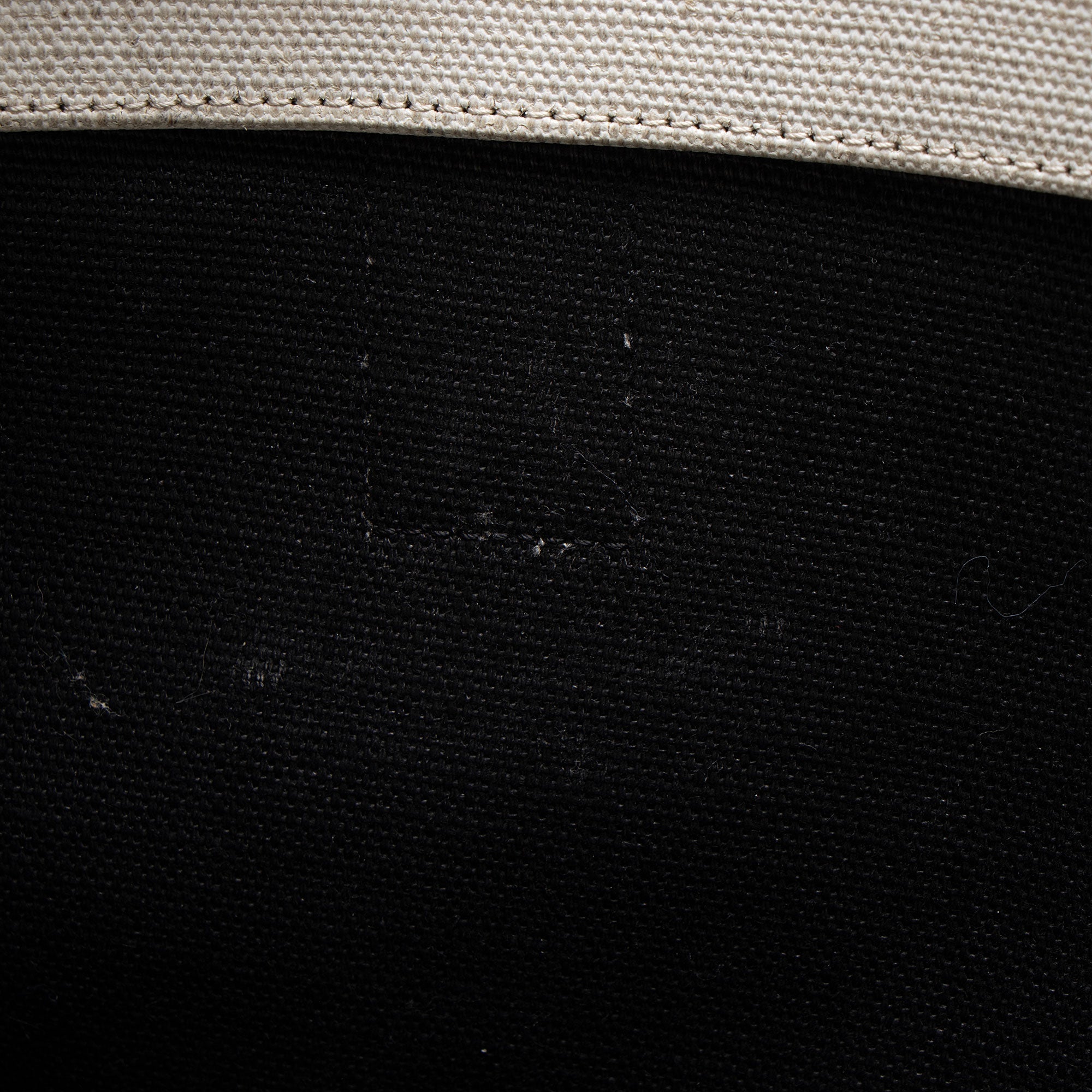 Saint Laurent Linen Calfskin Rive Gauche N/S Tote