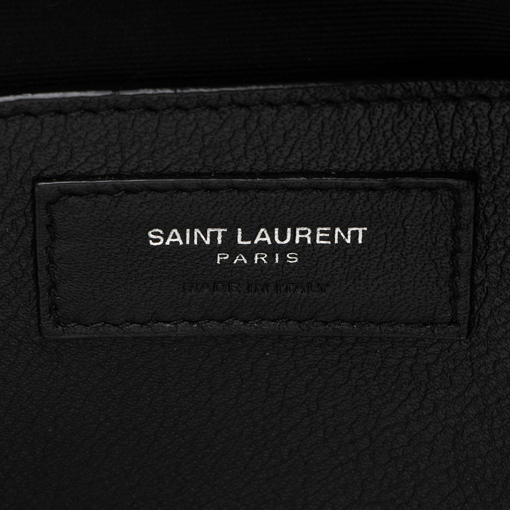 Saint Laurent Lizard Embossed Monogram Uptown Medium Tote